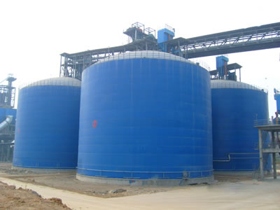 定远水泥钢板库改造