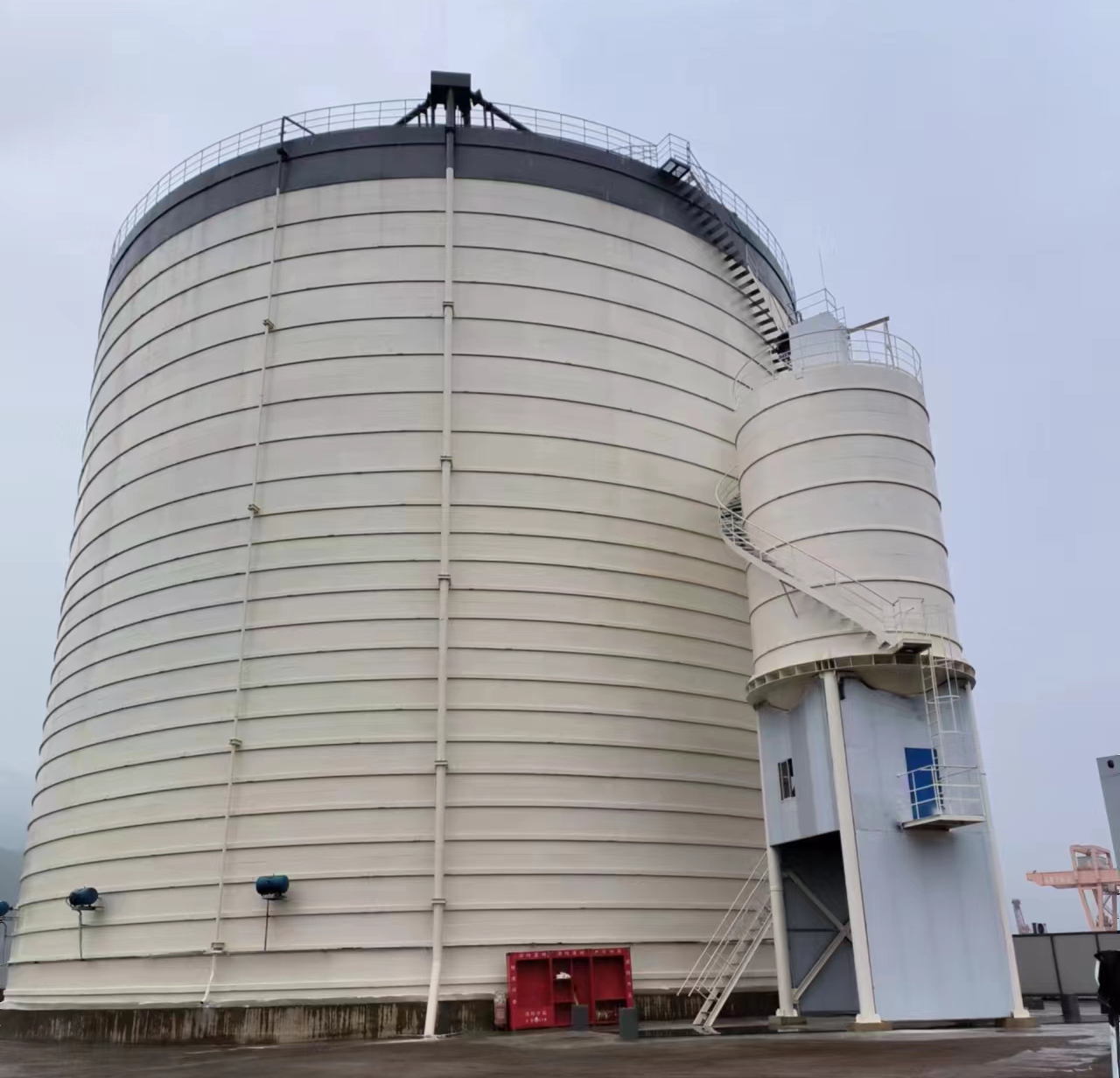 定远10万吨水泥钢板库