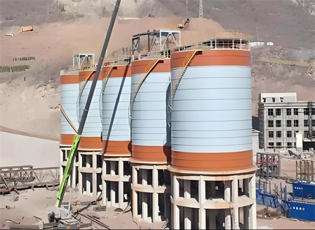 定远高架钢板仓